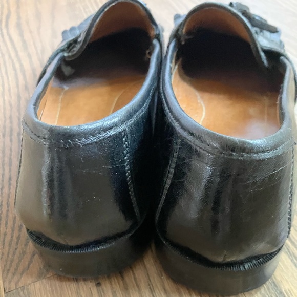 Nunn Bush Black Leather Loafers with Tassels 9M main image 4